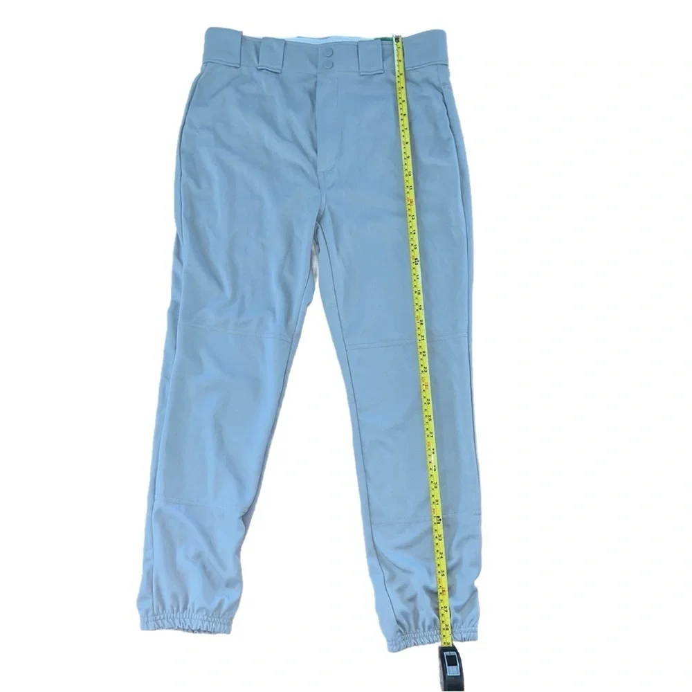 Rawlings Men's Large Light Gray Joggers Baseball Pants NWT Pro Fit